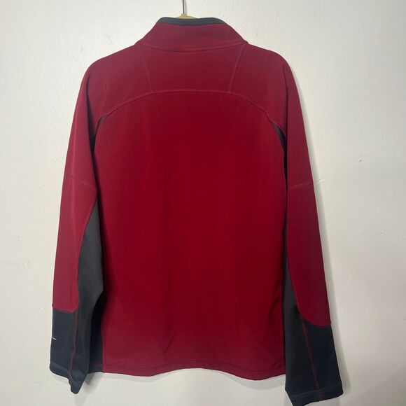 The North Face Men's Red Pullover Jacket 1/2 Zip Sz XL - Picture 9 of 9